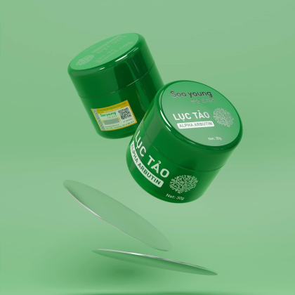 Kích Trắng Lục Tảo Soo Young giúp giữ ẩm làn da chứa chất chống oxy hóa mạnh mẽ Kích Trắng Lục Tảo Soo Young giúp giữ ẩm làn da chứa chất chống oxy hóa mạnh mẽ