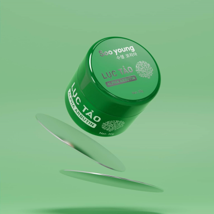 Kích Trắng Lục Tảo Soo Young giúp giữ ẩm làn da chứa chất chống oxy hóa mạnh mẽ Kích Trắng Lục Tảo Soo Young giúp giữ ẩm làn da chứa chất chống oxy hóa mạnh mẽ