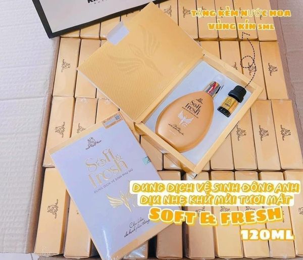 Dung Dịch Vệ Sinh Phụ Nữ Soft Fresh Mỹ Phẩm Đông Anh Collagen X3 Dung Dịch Vệ Sinh Phụ Nữ Soft Fresh Mỹ Phẩm Đông Anh Collagen X3