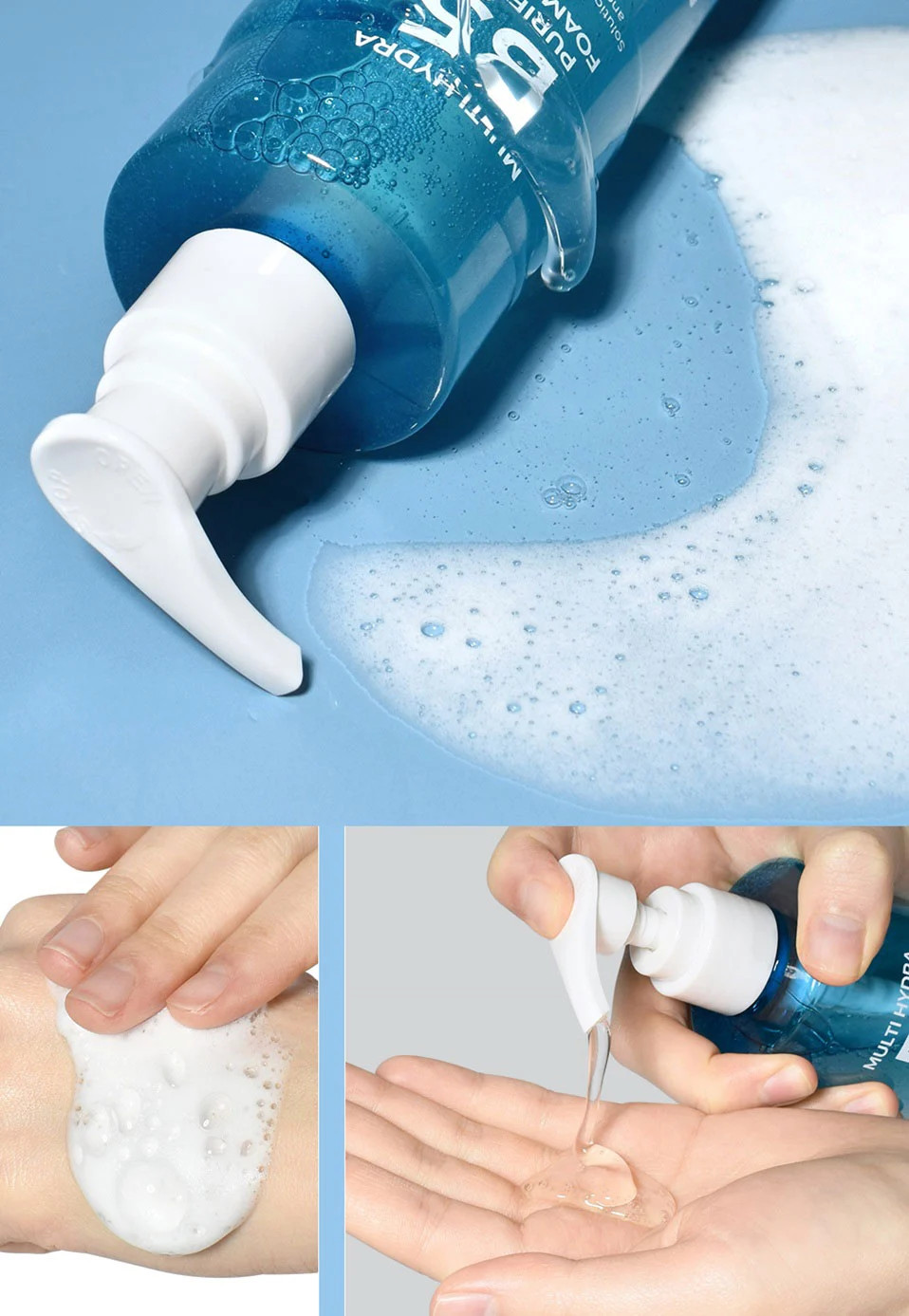 Gel Rửa Mặt Pretty Skin Multi Hydra B5 Purifying Foaming Gel Gel Rửa Mặt Pretty Skin Multi Hydra B5 Purifying Foaming Gel