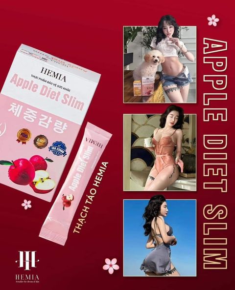 Béo mấy cũng giảm được đó chính là lời tuyên bố của thạch táo giảm cân Hemia Béo mấy cũng giảm được đó chính là lời tuyên bố của thạch táo giảm cân Hemia