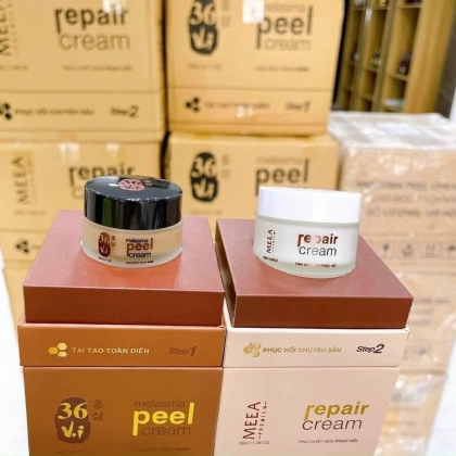 Combo Peel Da Tảo Sâm Đông Y 36 Vị + Kem Phục Hồi Da Ha 36 Vị MeeA Origin Combo Peel Da Tảo Sâm Đông Y 36 Vị + Kem Phục Hồi Da Ha 36 Vị MeeA Origin