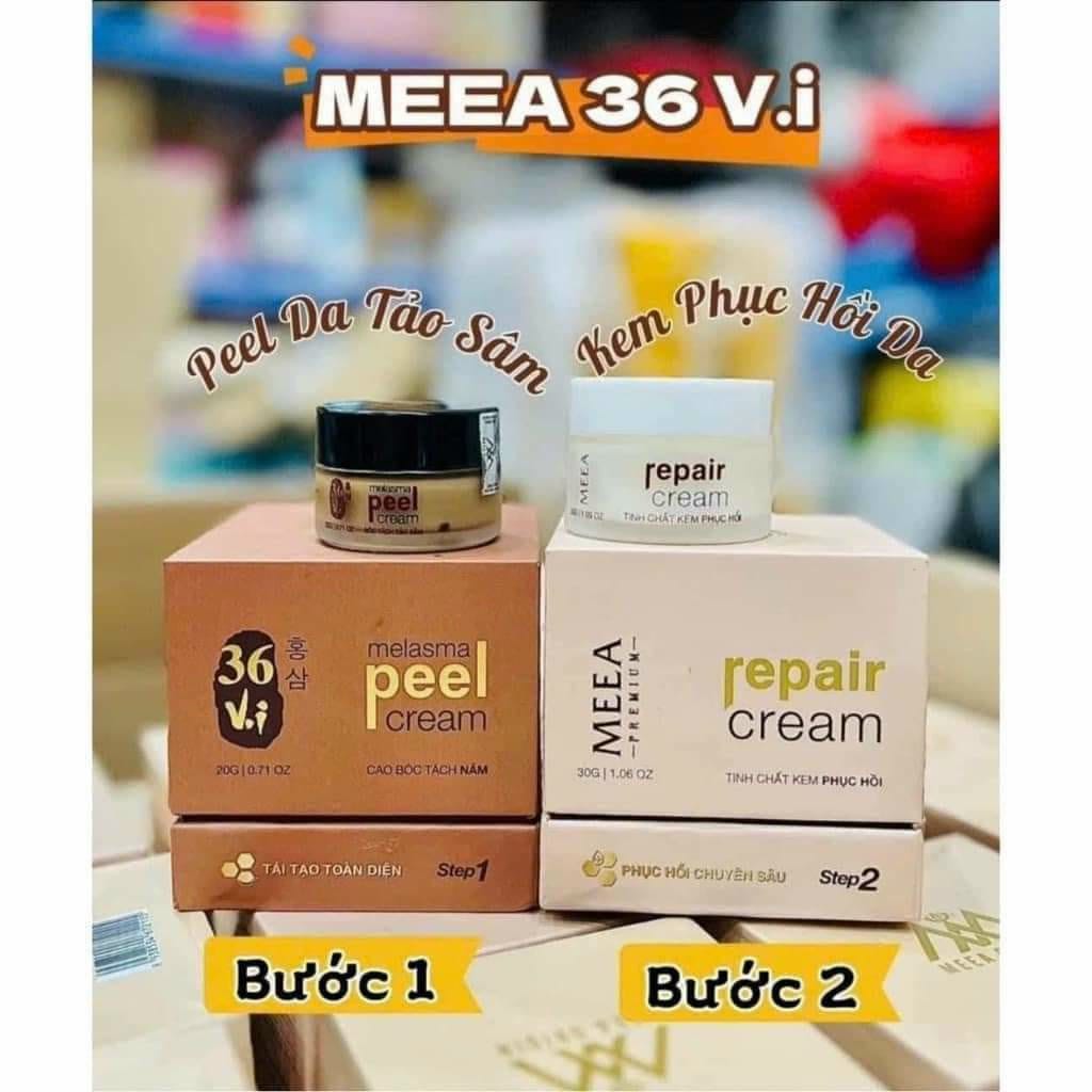 Combo Peel Da Tảo Sâm Đông Y 36 Vị + Kem Phục Hồi Da Ha 36 Vị MeeA Origin Combo Peel Da Tảo Sâm Đông Y 36 Vị + Kem Phục Hồi Da Ha 36 Vị MeeA Origin