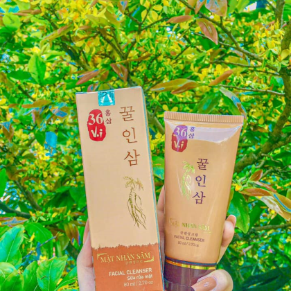 Sữa Rửa Mặt 36 Vị Mật Nhân Sâm MeeA Organic chính hãng Sữa Rửa Mặt 36 Vị Mật Nhân Sâm MeeA Organic chính hãng