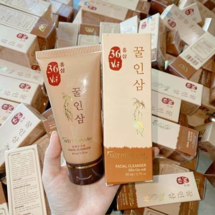 Sữa Rửa Mặt 36 Vị Mật Nhân Sâm MeeA Organic chính hãng Sữa Rửa Mặt 36 Vị Mật Nhân Sâm MeeA Organic chính hãng