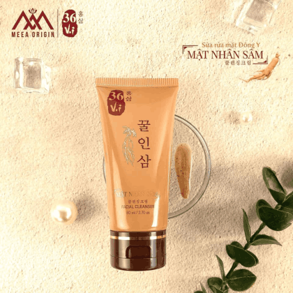Sữa Rửa Mặt 36 Vị Mật Nhân Sâm MeeA Organic chính hãng Sữa Rửa Mặt 36 Vị Mật Nhân Sâm MeeA Organic chính hãng