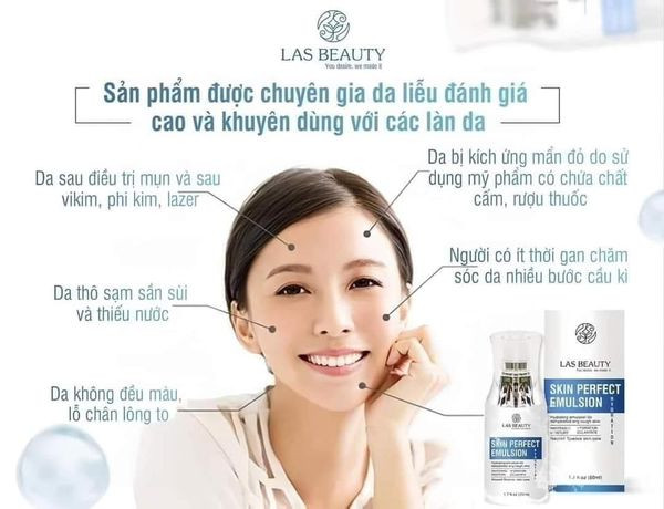 Sữa Dưỡng Rong Nho Las Beauty Skin Perfect Emulsion 50ml Sữa Dưỡng Rong Nho Las Beauty Skin Perfect Emulsion 50ml