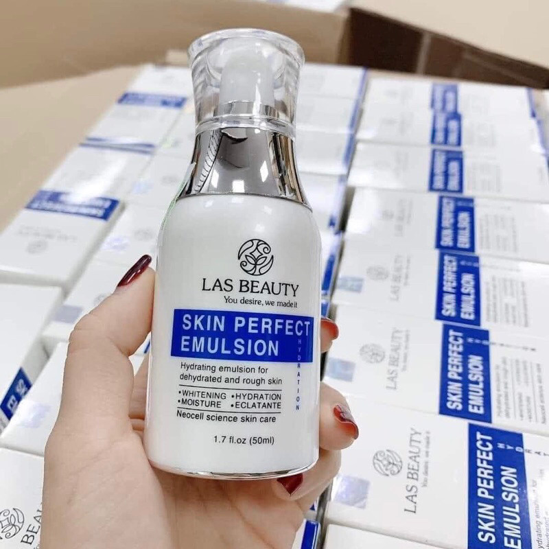Sữa Dưỡng Rong Nho Las Beauty Skin Perfect Emulsion 50ml