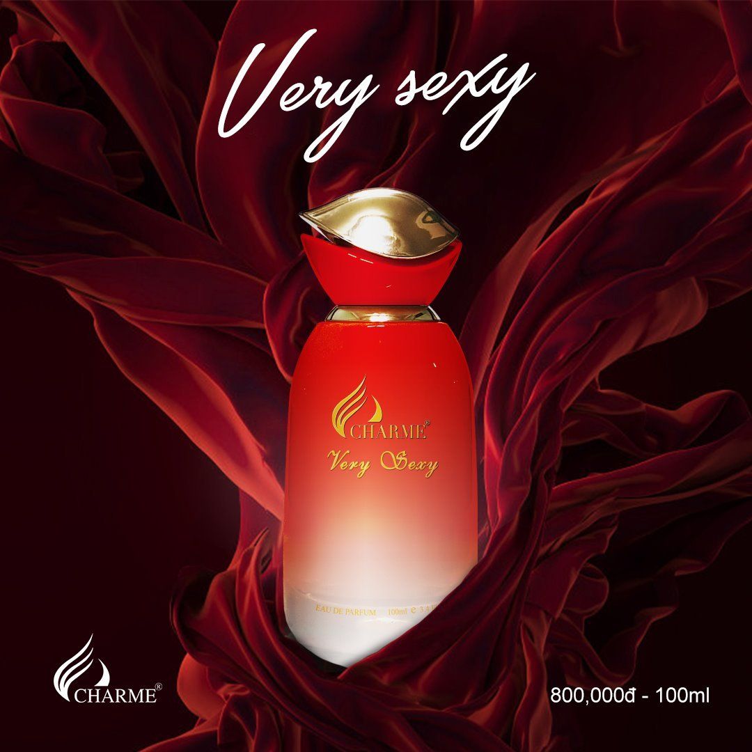 Nước hoa nữ Charme Very Sexy 100ml Lấy cảm hứng từ sự kết hợp các hương hoa yêu thích Nước hoa nữ Charme Very Sexy 100ml Lấy cảm hứng từ sự kết hợp các hương hoa yêu thích