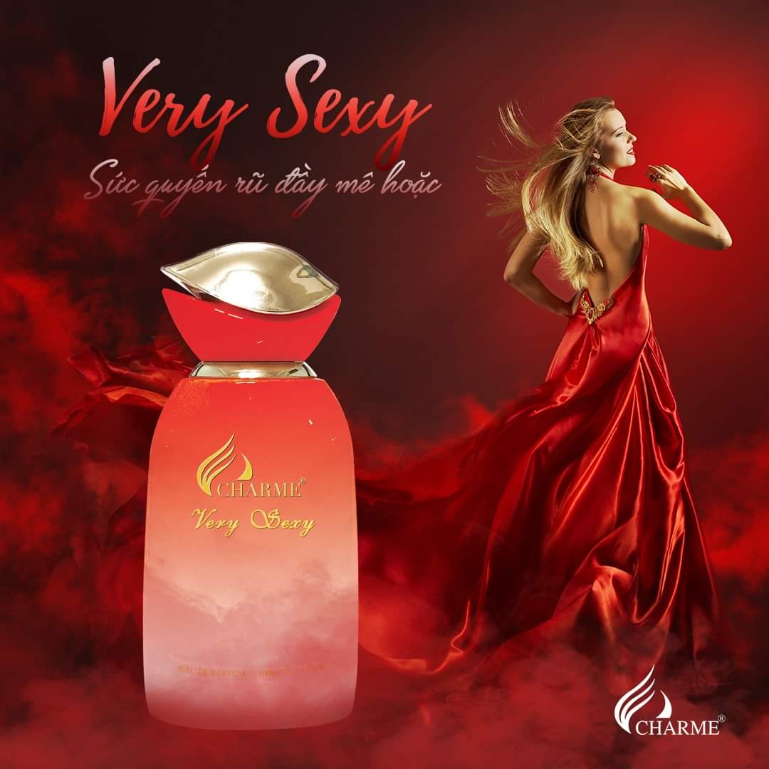 Nước hoa nữ Charme Very Sexy 100ml Lấy cảm hứng từ sự kết hợp các hương hoa yêu thích Nước hoa nữ Charme Very Sexy 100ml Lấy cảm hứng từ sự kết hợp các hương hoa yêu thích