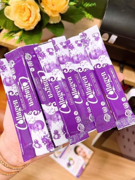 Collagen Măng Cụt Đậu Biếc Zenpali Cốm Uống Đẹp Da Collagen Măng Cụt Đậu Biếc Zenpali Cốm Uống Đẹp Da