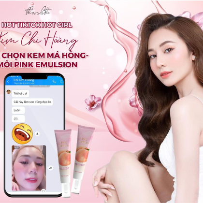 Kem Dưỡng Má Hồng Thanh Tô Cosmetics Pink Emulsion chính hãng Kem Dưỡng Má Hồng Thanh Tô Cosmetics Pink Emulsion chính hãng