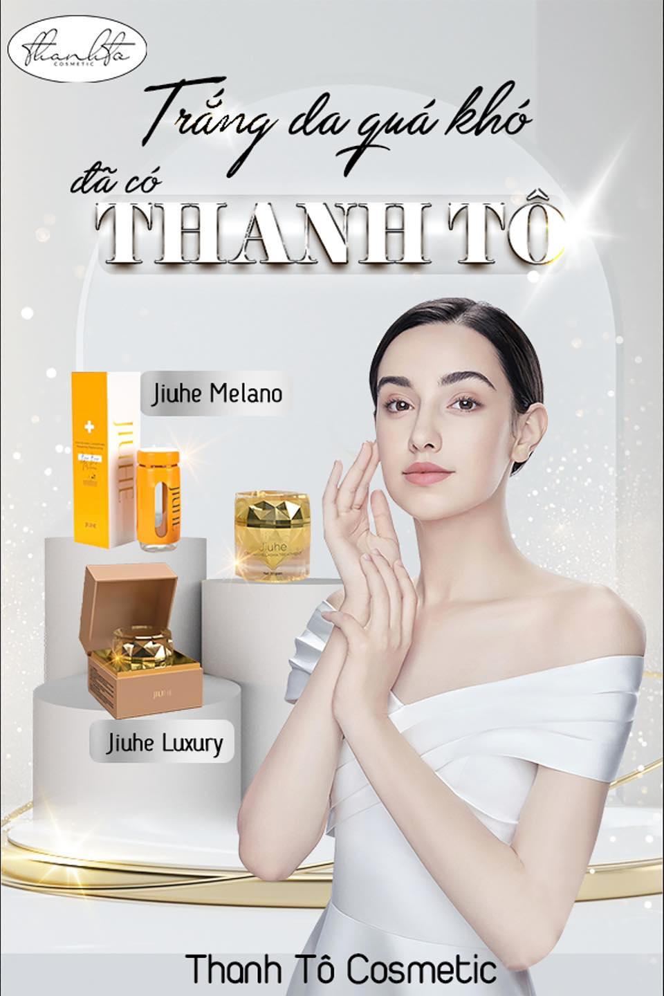 Kem Face Giảm Nám Jiuhe Luxury Thanh Tô Cosmetics Bạn đồng hành cùng làn da của bạn Kem Face Giảm Nám Jiuhe Luxury Thanh Tô Cosmetics Bạn đồng hành cùng làn da của bạn