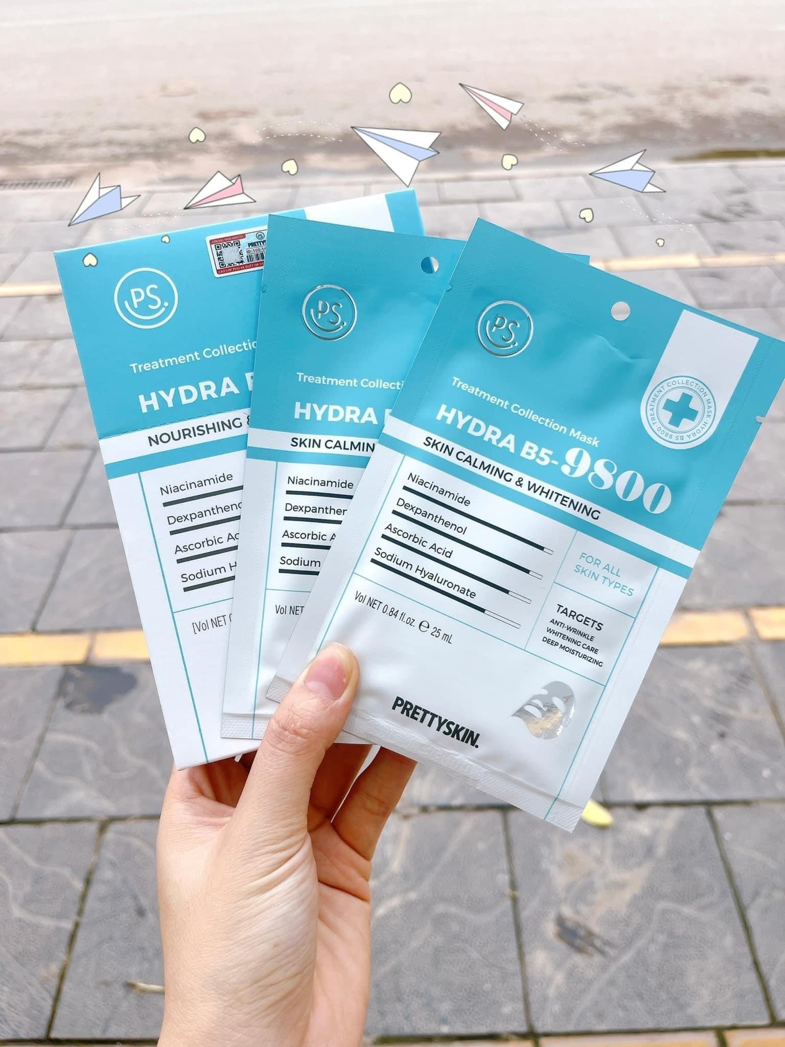 Thành phần của mặt nạ Pretty Skin Treatment Collection Mask - Hydra B5 9800