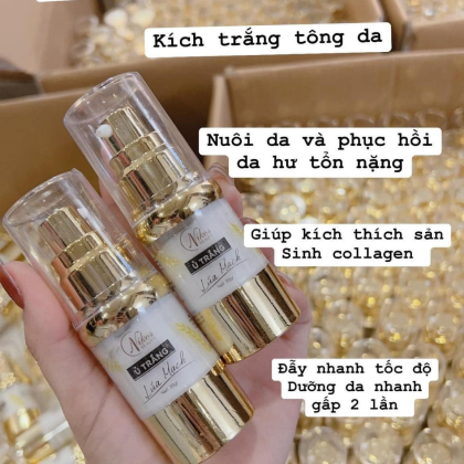Ủ Trắng Lúa Mạch Thanh Nhi Nikos Beauty chính hãng