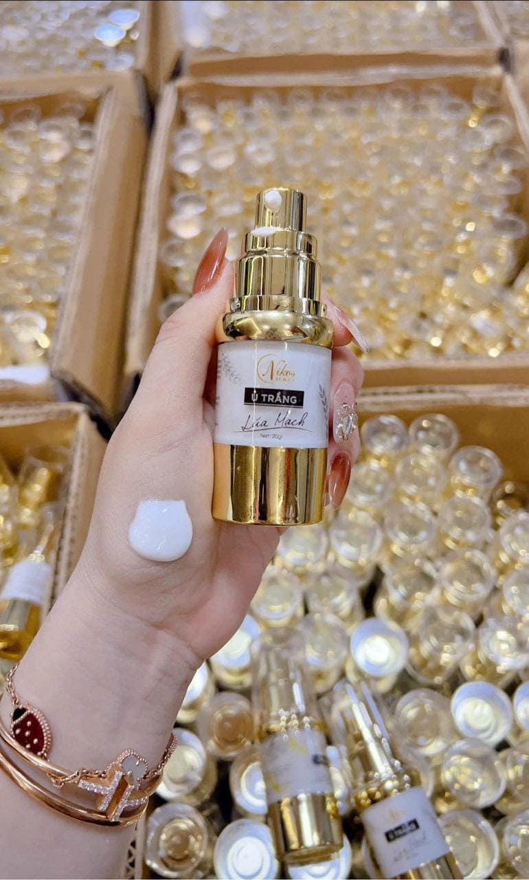 Ủ Trắng Lúa Mạch Thanh Nhi Nikos Beauty chính hãng Ủ Trắng Lúa Mạch Thanh Nhi Nikos Beauty chính hãng