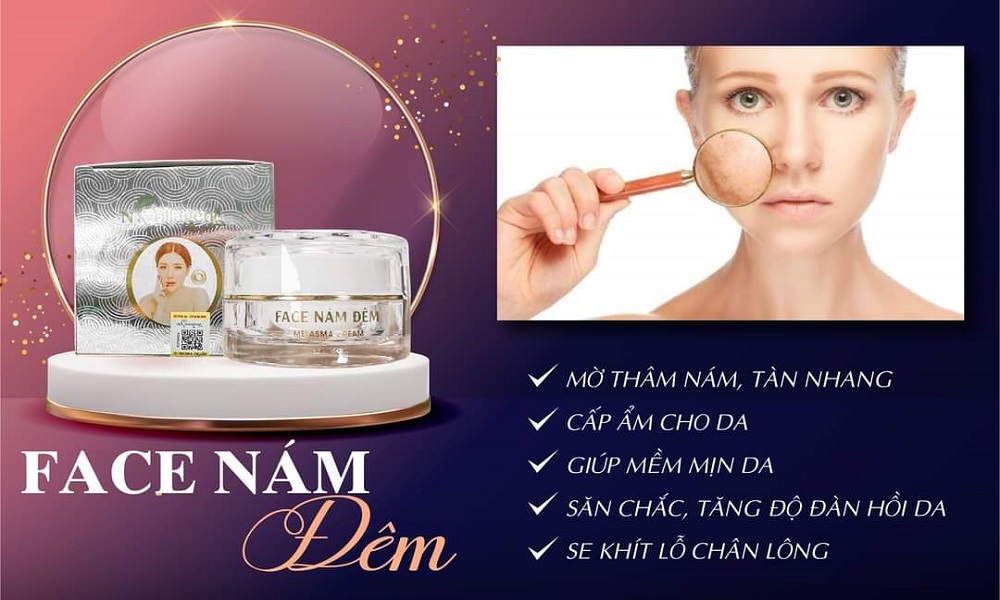 Kem Face Nám Đêm Ncollagen chuyển đặc trị Nám với các thành phần đặc trị tăng cường bảo vệ da Kem Face Nám Đêm Ncollagen chuyển đặc trị Nám với các thành phần đặc trị tăng cường bảo vệ da