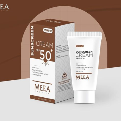 kem chống nắng nâng tôn Meea Organic kem chống nắng nâng tôn Meea Organic