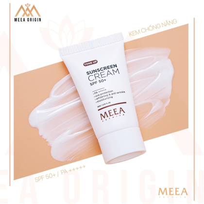 kem chống nắng nâng tôn Meea Organic kem chống nắng nâng tôn Meea Organic