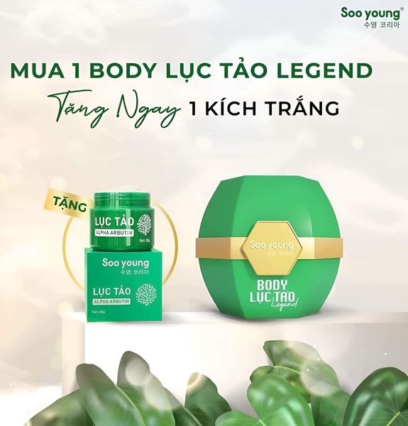Kem Body Lục Tảo Huyền Thoại Soo Young Kem Body Lục Tảo Huyền Thoại Soo Young
