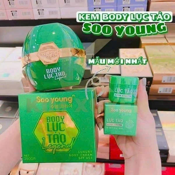 Kem Body Lục Tảo Huyền Thoại Soo Young Kem Body Lục Tảo Huyền Thoại Soo Young