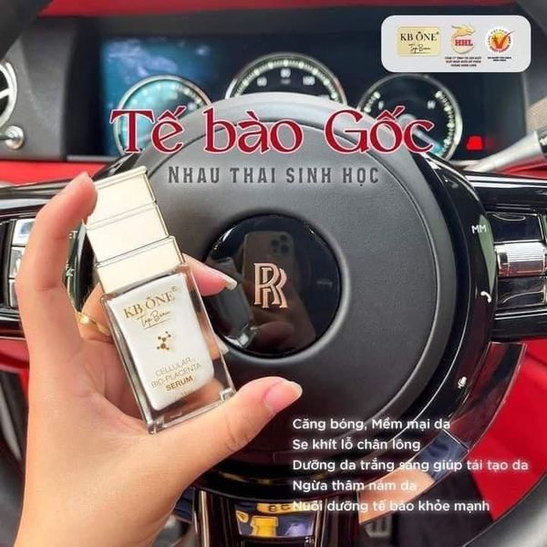 Serum Tế Bào Gốc chuyên sâu Nhau Thai Sinh Học KB One Top Beau Serum Tế Bào Gốc chuyên sâu Nhau Thai Sinh Học KB One Top Beau