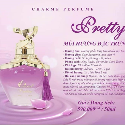 Charme Pretty Đây là một trong những mùi hương nước hoa hiếm có trên thế giới Charme Pretty Đây là một trong những mùi hương nước hoa hiếm có trên thế giới