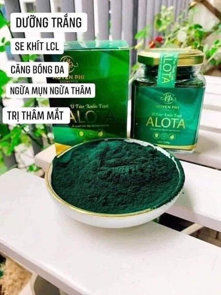 Mặt Nạ Ủ Tảo Xoắn Tươi Huyền Phi ALOTA Mặt Nạ Ủ Tảo Xoắn Tươi Huyền Phi ALOTA