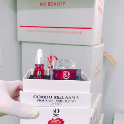 Combo Lựu Đỏ Kem Nám Melasma Và Serum Giảm Nám MD Beauty chính hãng Combo Lựu Đỏ Kem Nám Melasma Và Serum Giảm Nám MD Beauty chính hãng