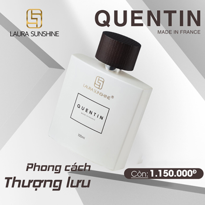 Nước hoa Nam Quentin Laura Paris No5 100m Nước hoa Nam Quentin Laura Paris No5 100m