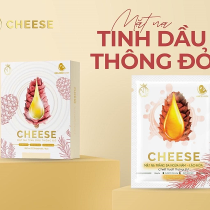 Mặt Nạ Tinh Dầu Thông Đỏ Cheese NT Mặt Nạ Tinh Dầu Thông Đỏ Cheese NT