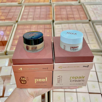 Combo Peel Da Tảo Sâm Đông Y 36 Vị và Kem Phục Hồi Da Ha 36 Vị MeeA Origin Combo Peel Da Tảo Sâm Đông Y 36 Vị và Kem Phục Hồi Da Ha 36 Vị MeeA Origin