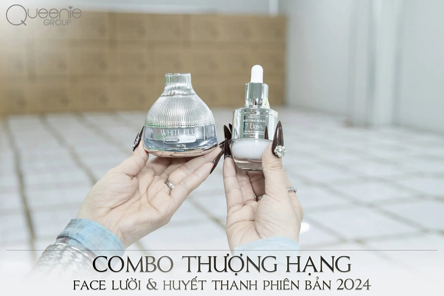 COMBO CHĂM SÓC DA SIÊU XỊN SERUM HUYẾT THANH 7 DAYS VÀ KEM FACE LƯỜI THƯỢNG HẠNG COMBO CHĂM SÓC DA SIÊU XỊN SERUM HUYẾT THANH 7 DAYS VÀ KEM FACE LƯỜI THƯỢNG HẠNG