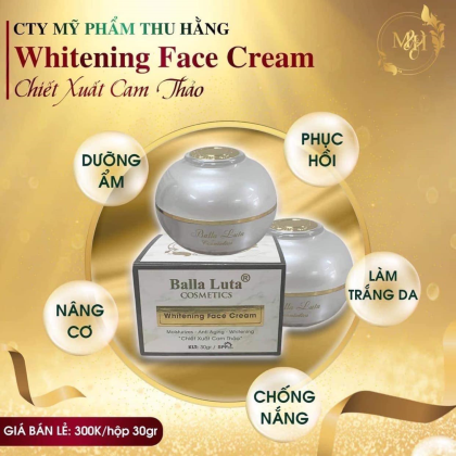 Kem Face Nâng Cơ Balla Luta Whitening Face Cream chính hãng