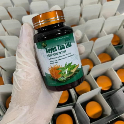 Viên uống Xuyên Tâm Liên Đông Trùng Hạ Thảo Đông Y Hồng Tâm Viên uống Xuyên Tâm Liên Đông Trùng Hạ Thảo Đông Y Hồng Tâm