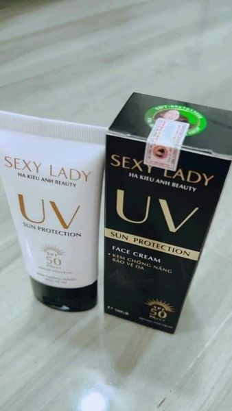 Kem Chống Nắng trắng da Sexy Lady Hà Kiều Anh Kem Chống Nắng trắng da Sexy Lady Hà Kiều Anh