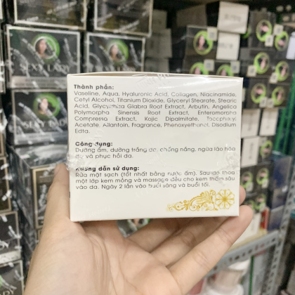 Kem Face Sexy Lady Hà Kiều Anh Shop Dưỡng Trắng Da Ngừa Lão Hóa Kem Face Sexy Lady Hà Kiều Anh Shop Dưỡng Trắng Da Ngừa Lão Hóa