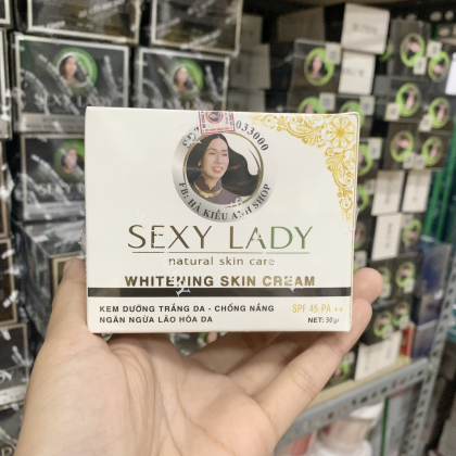 Kem Face Sexy Lady Hà Kiều Anh Shop Dưỡng Trắng Da Ngừa Lão Hóa Kem Face Sexy Lady Hà Kiều Anh Shop Dưỡng Trắng Da Ngừa Lão Hóa