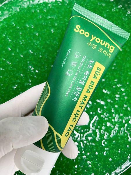 Sữa Rửa Mặt Lục Tảo Soo Young có gì mà Hot Sữa Rửa Mặt Lục Tảo Soo Young có gì mà Hot