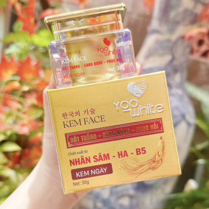 Kem Face Cốt Trắng Nhân Sâm Yoo White chính hãng Kem Face Cốt Trắng Nhân Sâm Yoo White chính hãng