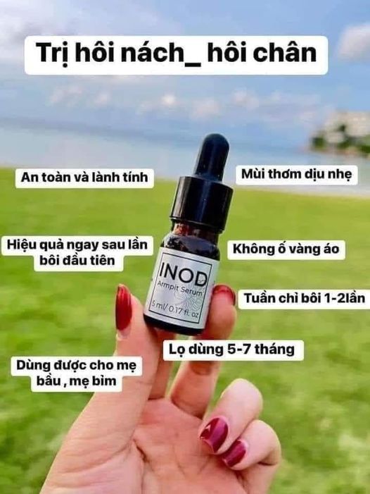 Serum Inod Khử Mùi Hôi Nách Và Hôi Chân Huyền Phi Cosmetics công dụng hiệu quả Serum Inod Khử Mùi Hôi Nách Và Hôi Chân Huyền Phi Cosmetics công dụng hiệu quả