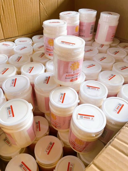Kích Trắng Abutine 100g Màu Hồng chất kem bao xịn Kích Trắng Abutine 100g Màu Hồng chất kem bao xịn