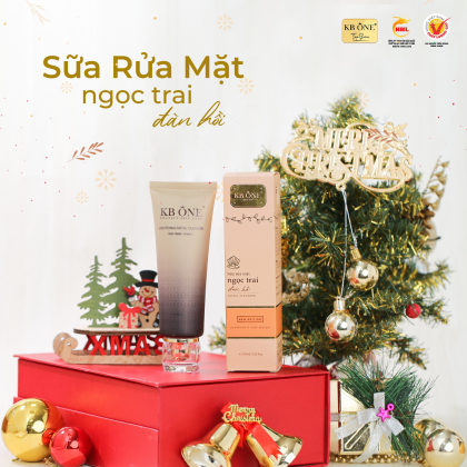 Sữa Rửa Mặt Ngọc Trai Đàn Hồi KB One chính hãng Sữa Rửa Mặt Ngọc Trai Đàn Hồi KB One chính hãng