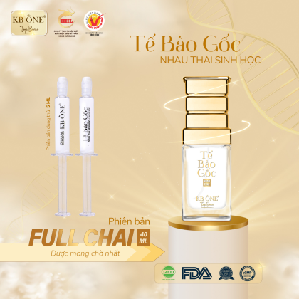Serum Tế Bào Gốc Nhau Thai Sinh Học KB One Top Beau chính hãng Serum Tế Bào Gốc Nhau Thai Sinh Học KB One Top Beau chính hãng