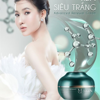 Advanced Renewal Cream - Kem siêu trắng MQ Skin giúp trả lại làn da trắng sáng Advanced Renewal Cream - Kem siêu trắng MQ Skin giúp trả lại làn da trắng sáng