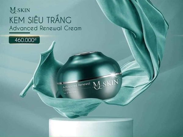 Advanced Renewal Cream - Kem siêu trắng MQ Skin giúp trả lại làn da trắng sáng Advanced Renewal Cream - Kem siêu trắng MQ Skin giúp trả lại làn da trắng sáng