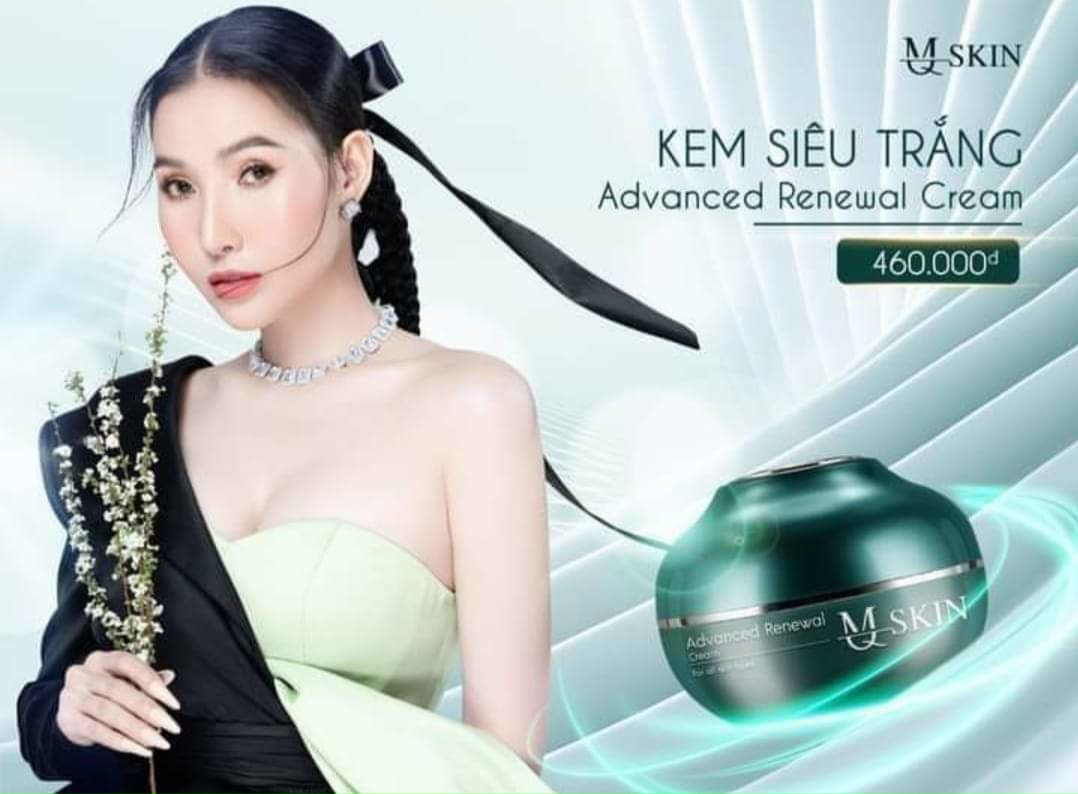Advanced Renewal Cream - Kem siêu trắng MQ Skin giúp trả lại làn da trắng sáng Advanced Renewal Cream - Kem siêu trắng MQ Skin giúp trả lại làn da trắng sáng