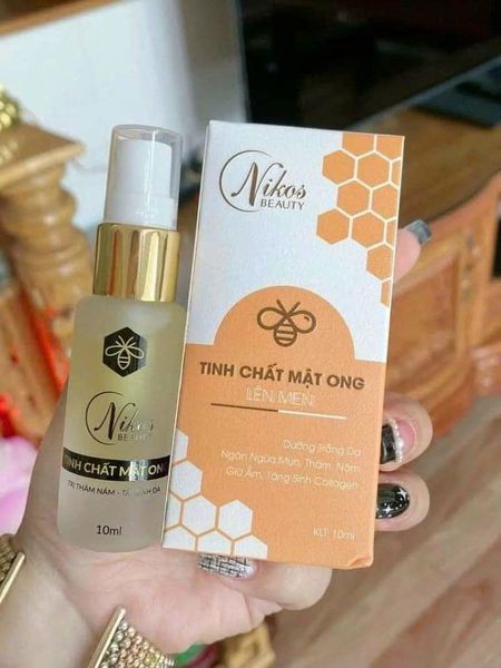 Tinh chất mật ong Nicos Beauty là dòng serum dưỡng da căng bóng Tinh chất mật ong Nicos Beauty là dòng serum dưỡng da căng bóng