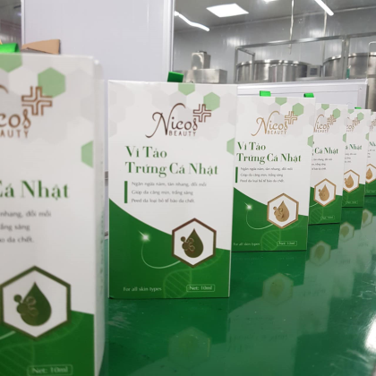 Peel da vi tảo trứng cá Nhật Nicos Beauty Thanh Nhi giúp ngăn ngừa nám Peel da vi tảo trứng cá Nhật Nicos Beauty Thanh Nhi giúp ngăn ngừa nám