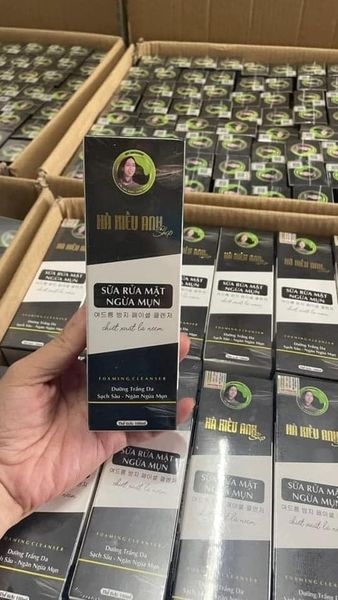 Sữa Rửa Mặt Hà Kiều Anh Shop Sáng Da Ngừa Mụn Sữa Rửa Mặt Hà Kiều Anh Shop Sáng Da Ngừa Mụn